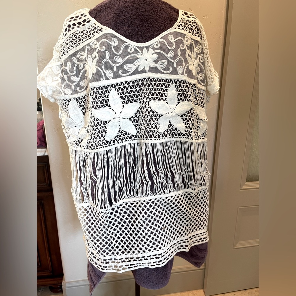 Crochet top/coverup
